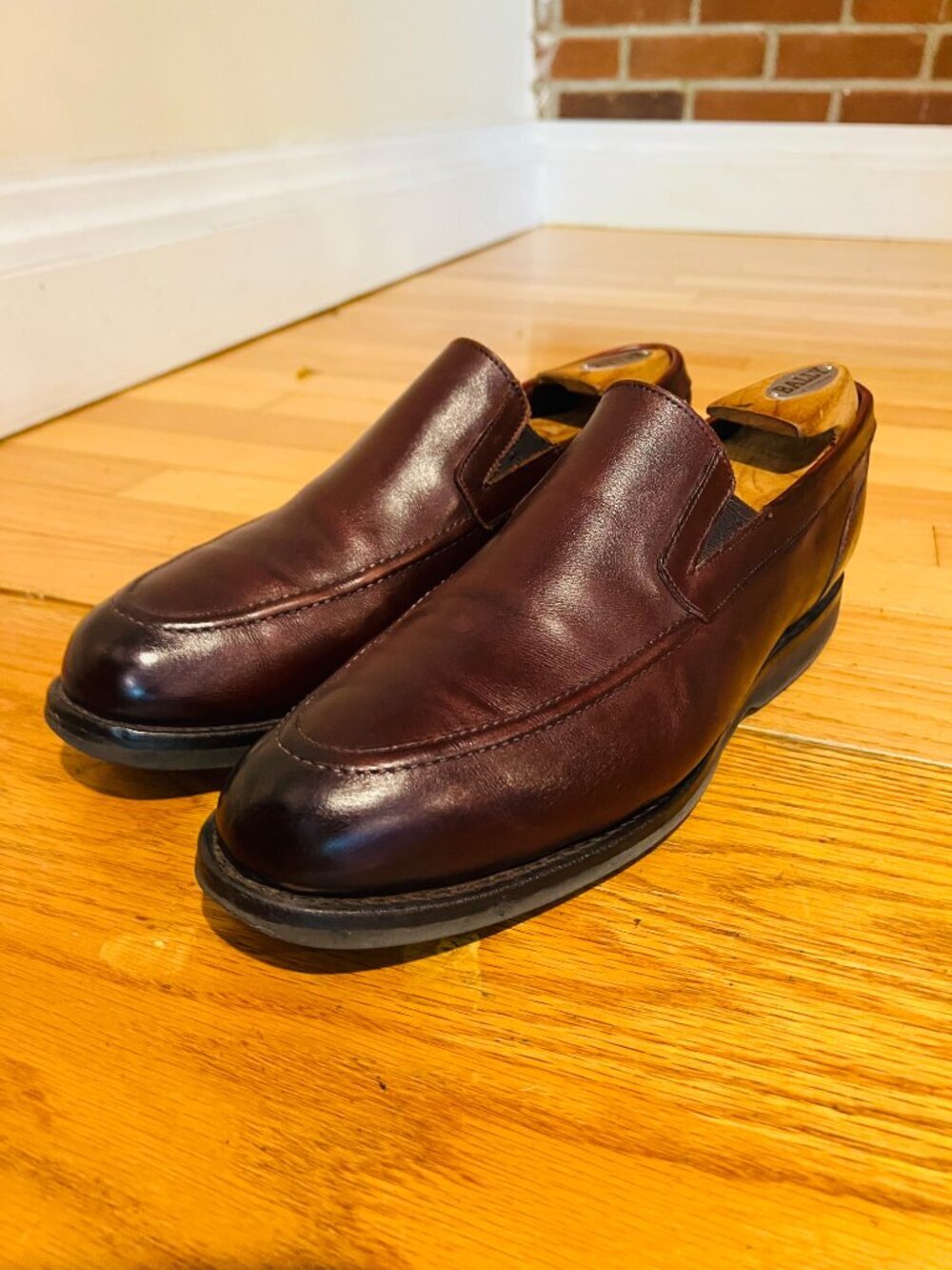 Allen Edmonds Road Warriors Men’s Size 10.5 D Brown Leather Loafer Shoes